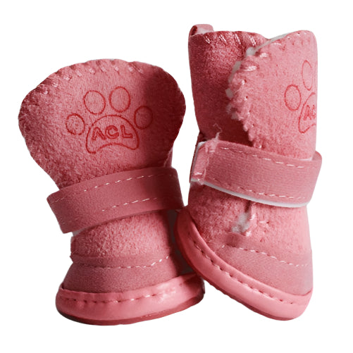 SHEEP Cozy Lambswool Dog Shoes – Perfect for Snow and Cold