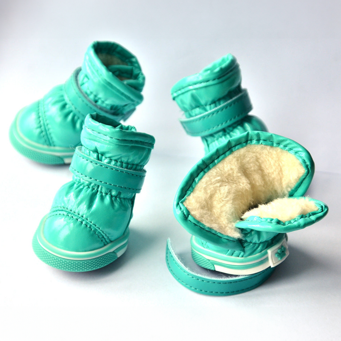 SKYMOON I Protective dog shoes with plush lining