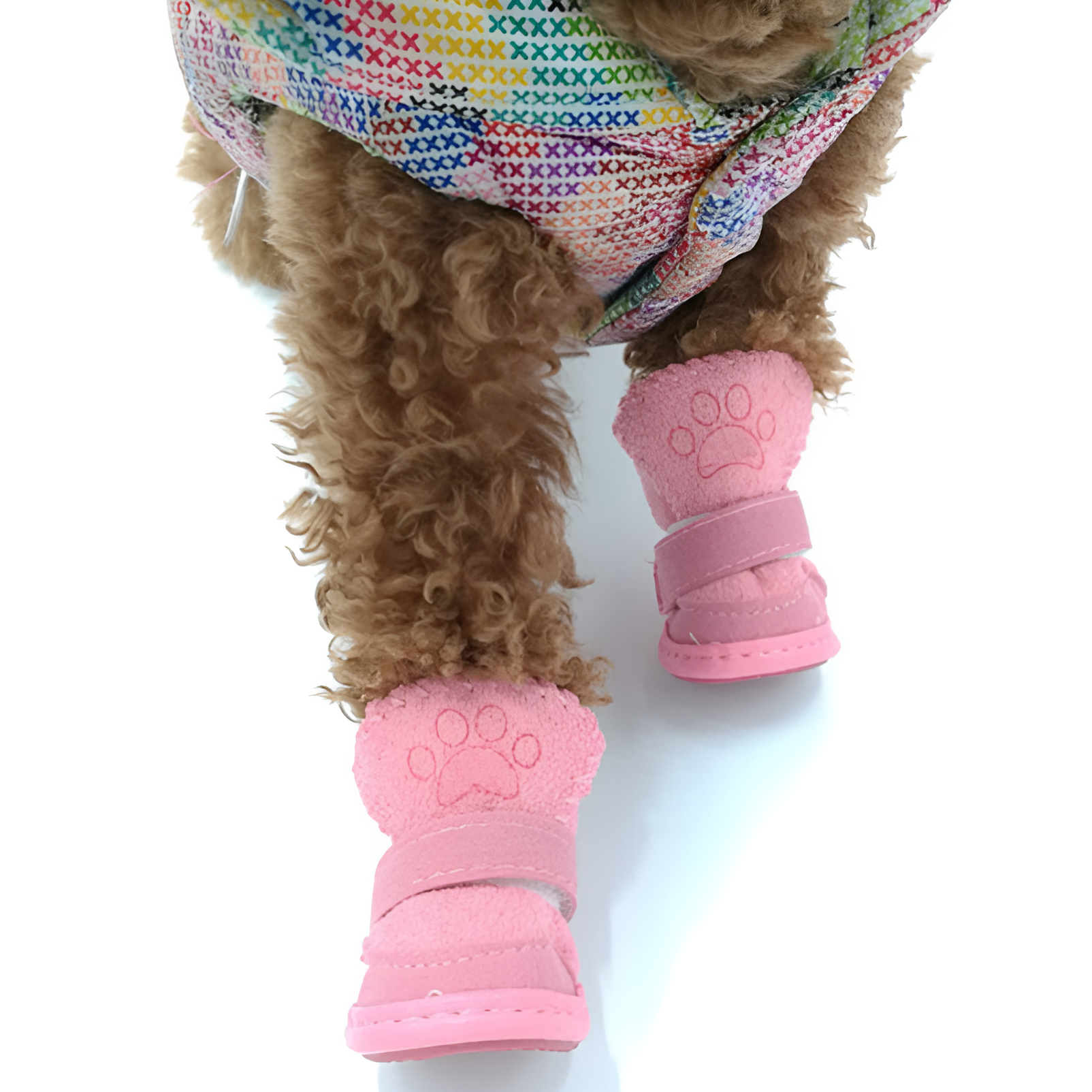 SHEEP Cozy Lambswool Dog Shoes – Perfect for Snow and Cold