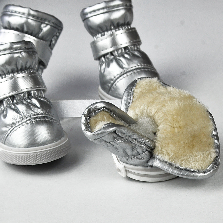 SKYMOON I Protective dog shoes with plush lining