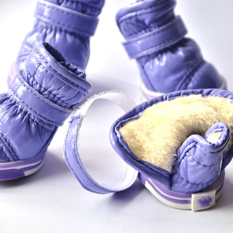 SKYMOON I Protective dog shoes with plush lining