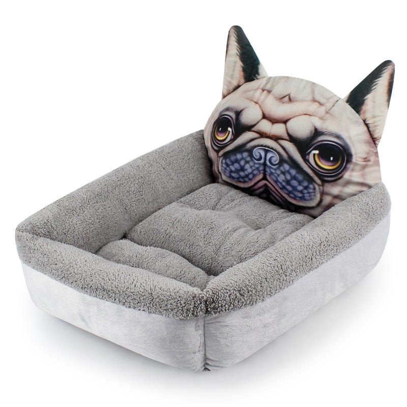 Haustierbett TOBY Kuschelbett Tier-Design 6 / 45x38x12 cm