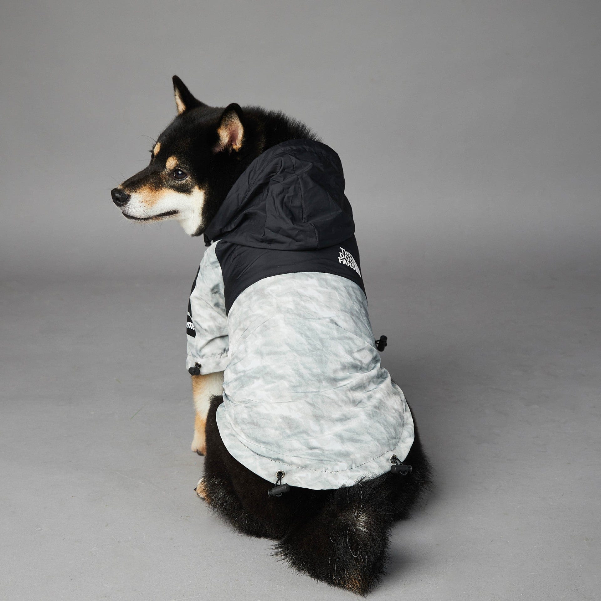 Hundejacke BASS GREY Hundehoodie für jedes Wetter