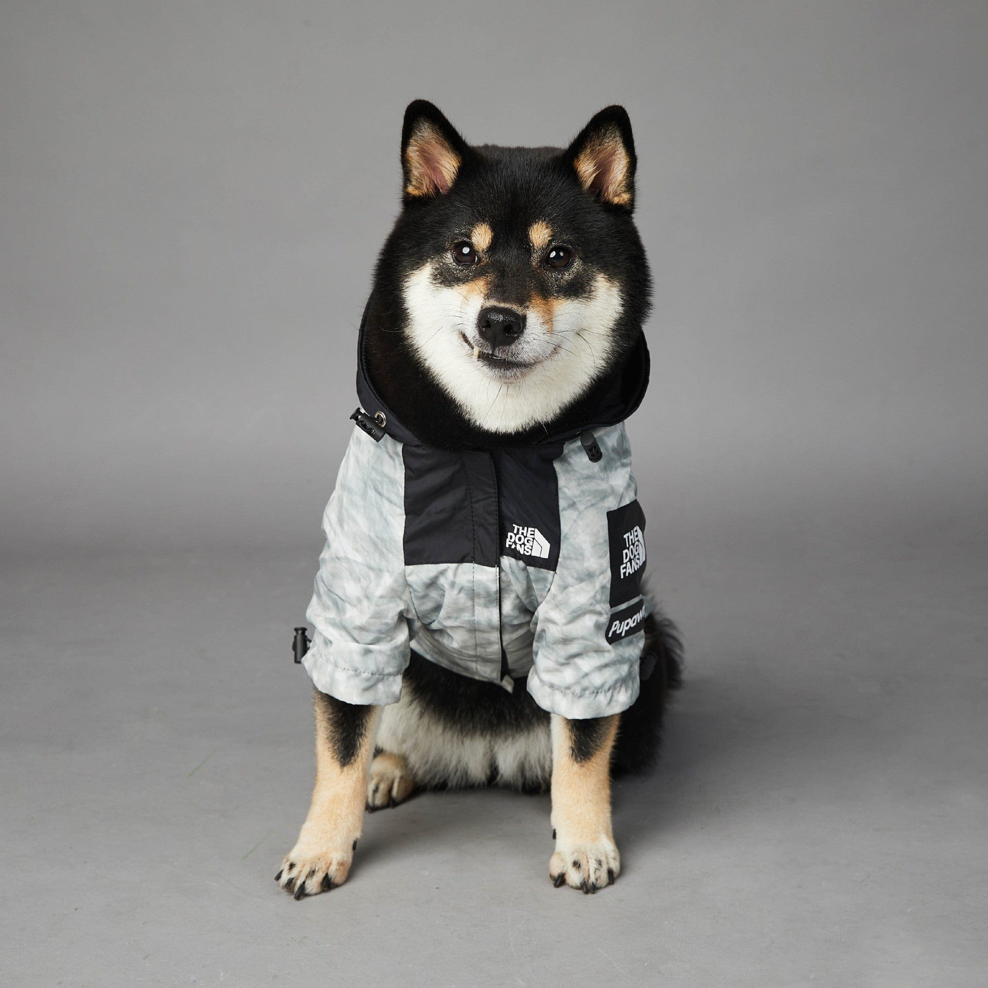 Hundejacke BASS GREY Hundehoodie für jedes Wetter