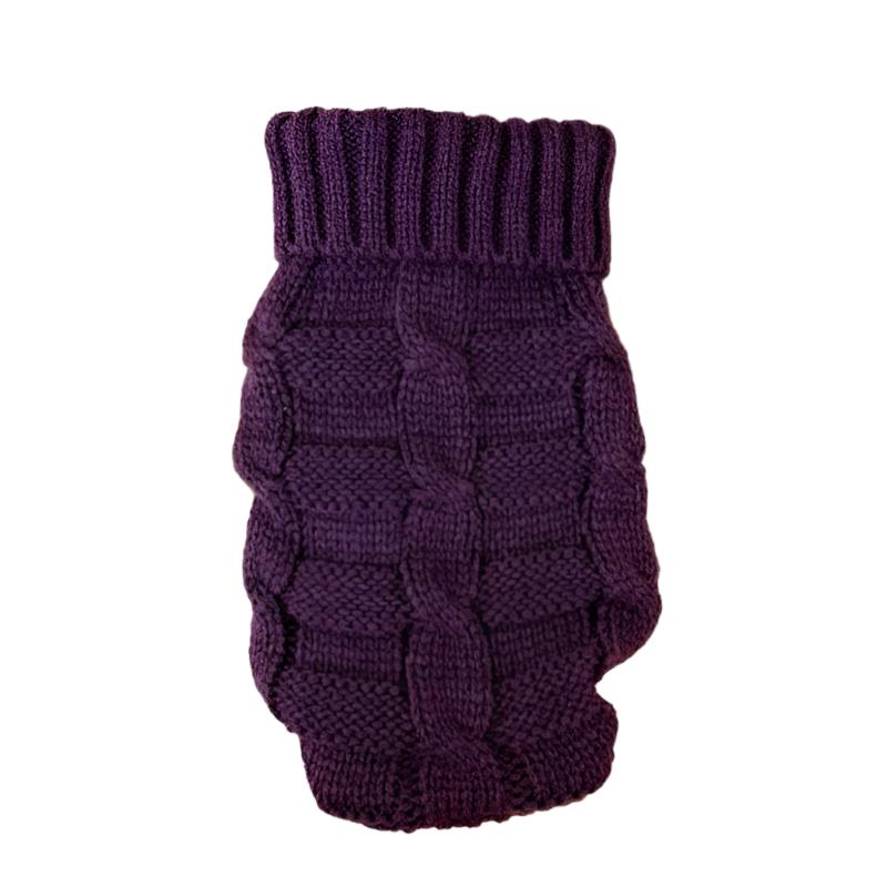 Katzenpullover TURTLE Katzenpullover für Herbst & Winter – Weich, warm & stilvoll Purple / XXXS