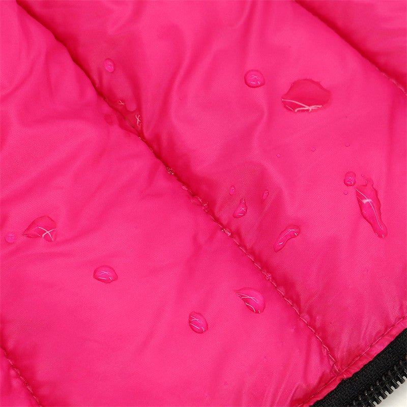 SNOWY Winterjacke für Hunde – Wasserdichte, Bequeme Jacke mit Reißverschluss &amp; D-Ringen