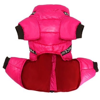 SNOWY Winterjacke für Hunde – Wasserdichte, Bequeme Jacke mit Reißverschluss &amp; D-Ringen
