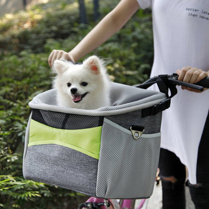 Fahrradkorb für Hunde BIKE Multifunktionaler Haustierkorb für Fahrrad &amp; Auto