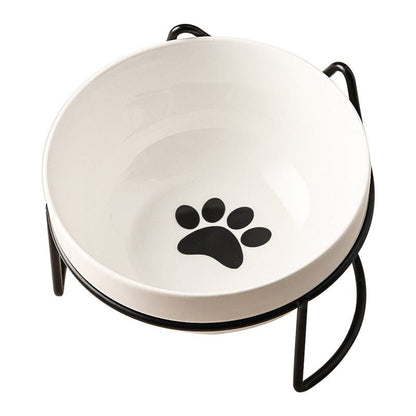 Futternapf CRUMBS Keramik-Futternapf für Katzen mit Ständer – Robust &amp; Elegant PAW Single