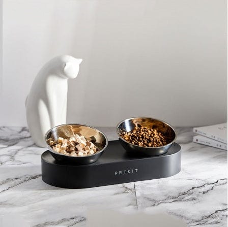 Futternapf ROUNDY Doppel-Futternapf für Katzen &amp; Hunde