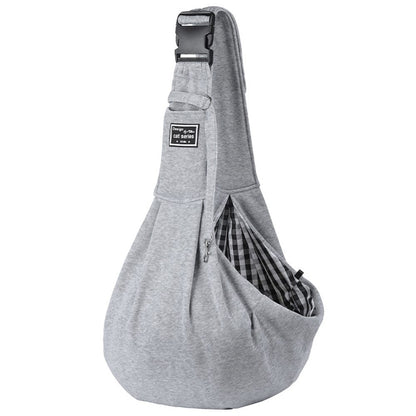 Haustier Schultertasche KANGOO Komfortable Haustier-Schultertasche Gray