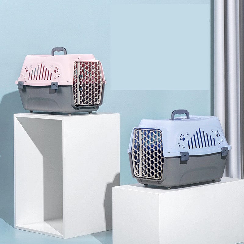 Haustier Transporttasche CARRIE Luftzirkulierende Transportbox für Haustiere – Ideal für Reisen und Tierarztbesuche