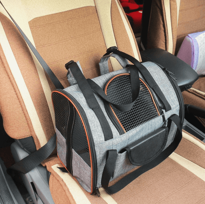 Haustier Transporttasche MINI Kompakte Tragetasche für Kleine Tiere (bis 3 kg)