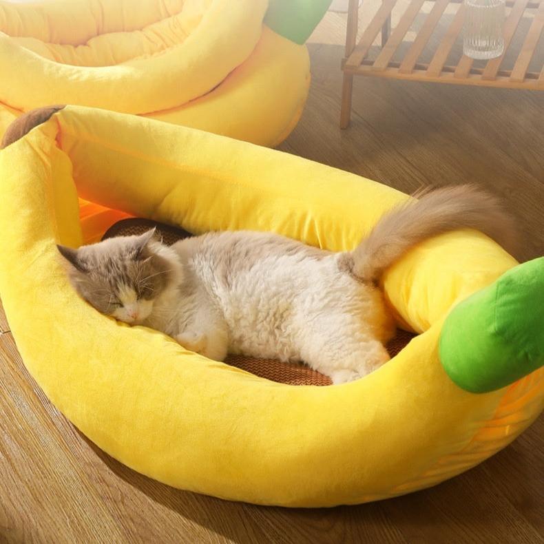Haustierbett BANANA II Kuschelweiches Haustierbett