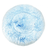 Haustierbett FLUFF MIX Flauschiges Hunde- Katzenbett Sky Blue / XS - ⌀40 cm
