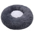 Haustierbett FLUFF MULTI Flauschiges Tierbett Grey / XS- ⌀40 cm