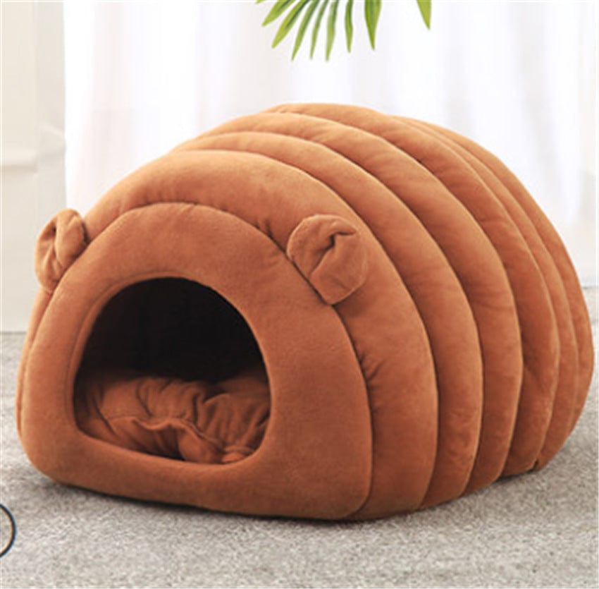 Haustierbett LOUIS CuddleCave Kuschelhöhle Orange / S
