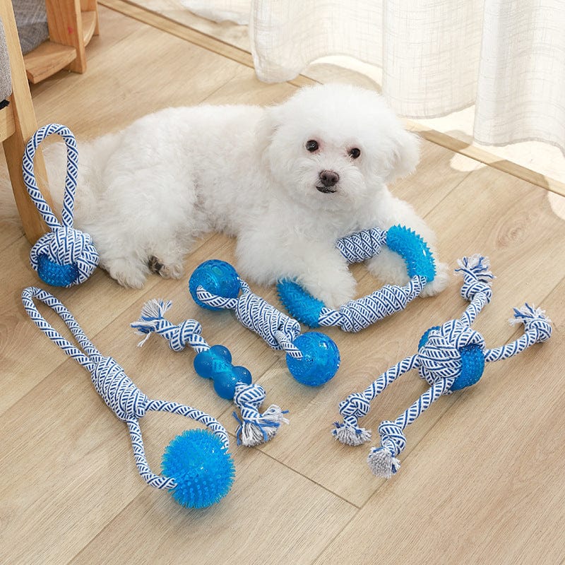 Hunde Kauspielzeug OCEAN Hundespielzeug zum Apportieren, Kauen, Ziehen &amp; Zerren
