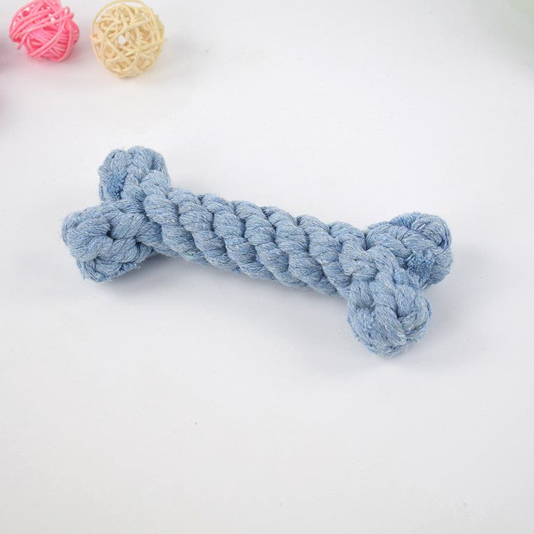 Hunde Kauspielzeug YUM Zahn Zauber Hundespielzeug Blue