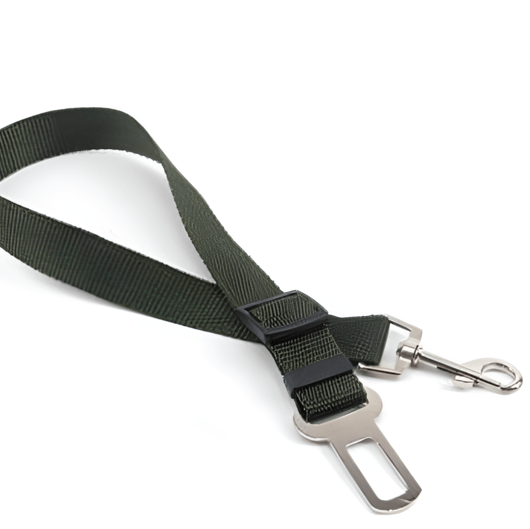 Hunde Sicherheitsgurt RILEY Auto Sicherheitsgurt für Hunde 70cm Army Green