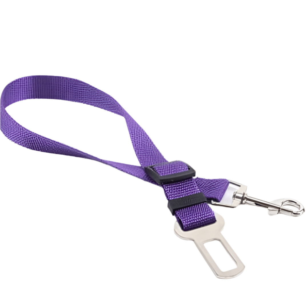 Hunde Sicherheitsgurt RILEY Auto Sicherheitsgurt für Hunde 70cm Purple