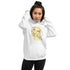 Hundebesitzer Kleidung DOGGO Kuscheliger Hoodie für Hundeliebhaber White / S
