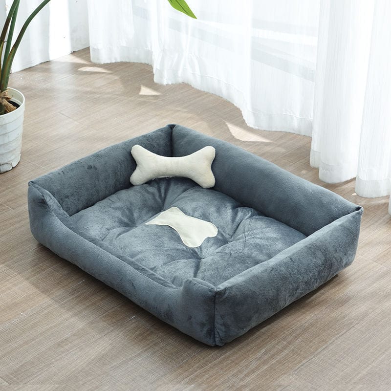 Hundebett BONNY Vier Jahreszeiten Hundebett Grey / S