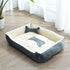 Hundebett BONNY Vier Jahreszeiten Hundebett Light Grey+Beige / S