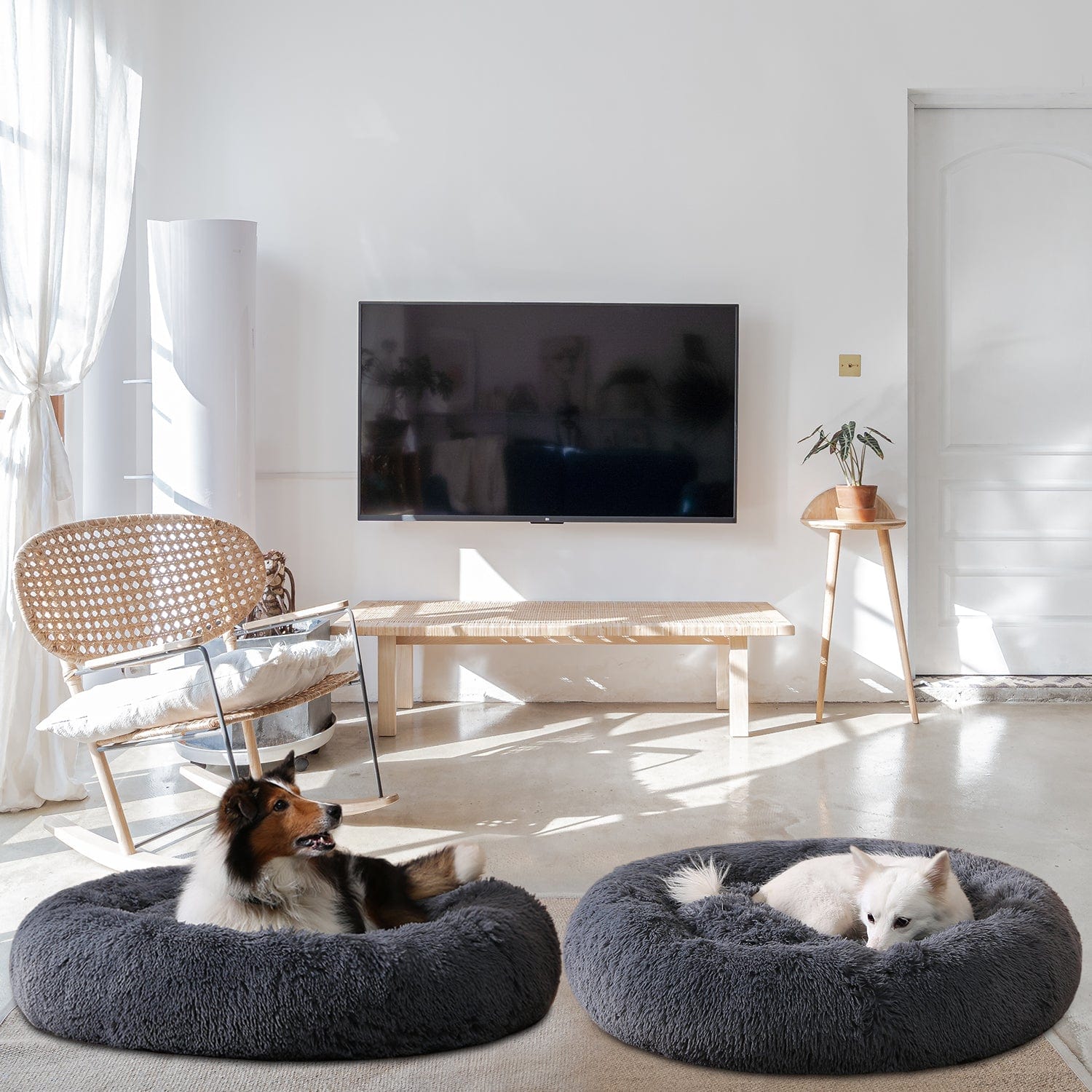 Hundebett FLUFF Flauschiges Hundebett