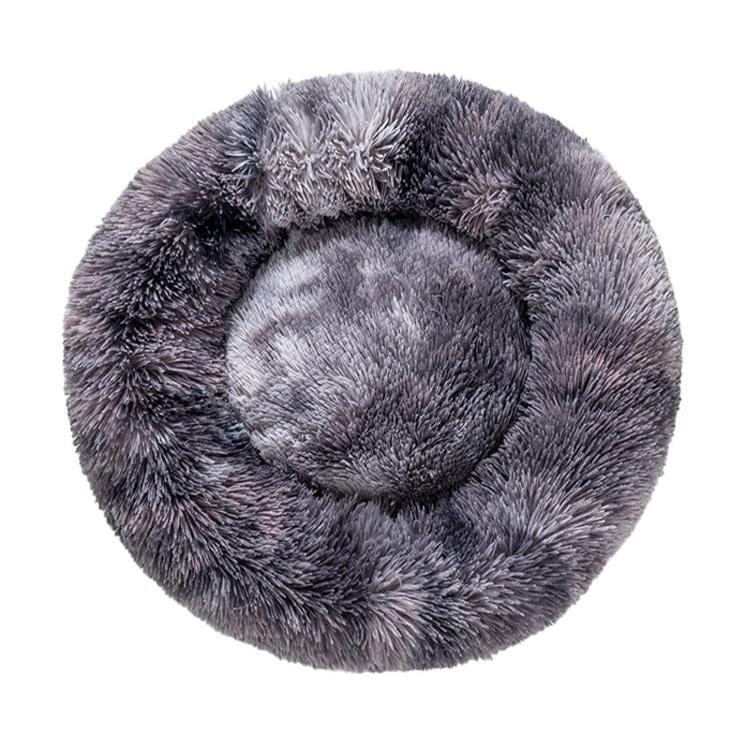 Hundebett FLUFF Flauschiges Hundebett S - ⌀40 cm / Gradient Grey