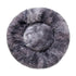 Hundebett FLUFF Flauschiges Hundebett S - ⌀40 cm / Gradient Grey