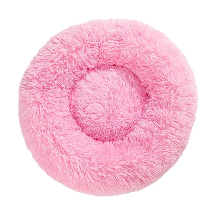 Hundebett FLUFF Flauschiges Hundebett S - ⌀40 cm / Pink