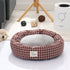 Hundebett LUCY Design Kuschelbett Brown / S