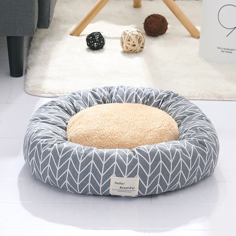 Hundebett LUCY Design Kuschelbett Grey / S