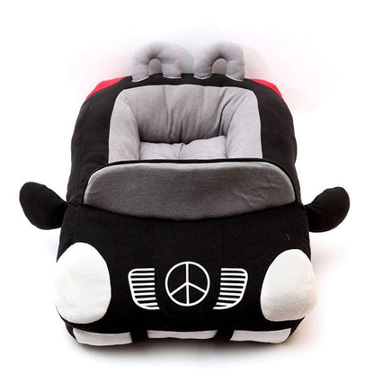 Hundebett PAWMOBIL Sportliche Hundebett Katzebett Black