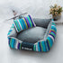 Hundebett SKYE Dream Kuschelbett Blue+Kissen / S
