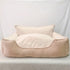 Hundebett SNOOPY Plush Kuschelbett Beige / M