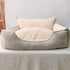 Hundebett SNOOPY Plush Kuschelbett Grey / M