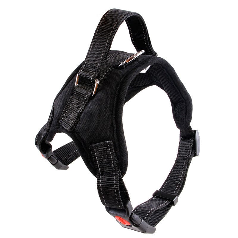 Hundegeschirr COOPER Verstellbares Hundegeschirr Black / S