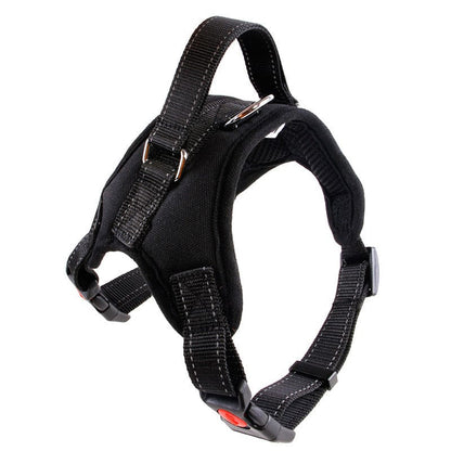 Hundegeschirr COOPER Verstellbares Hundegeschirr Black / S