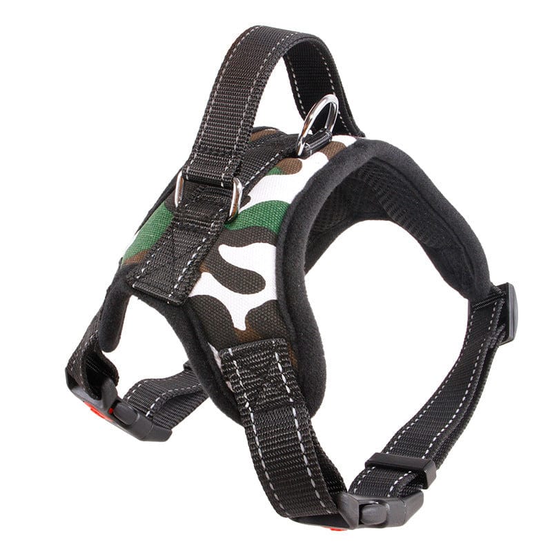 Hundegeschirr COOPER Verstellbares Hundegeschirr Camo / S