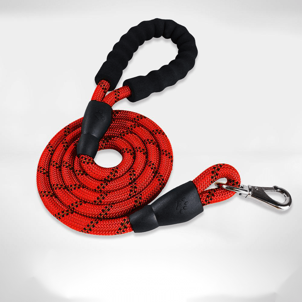 Hundegeschirr COOPER Verstellbares Hundegeschirr Leine Rot / 145CM