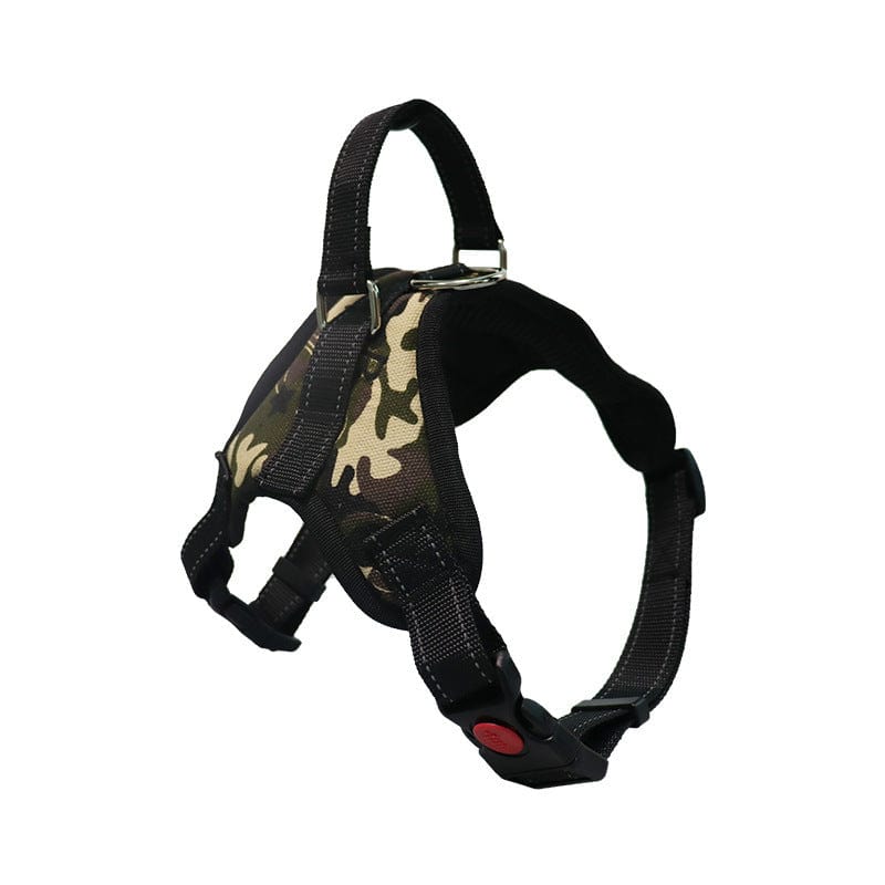 Hundegeschirr COOPER Verstellbares Hundegeschirr Military / S