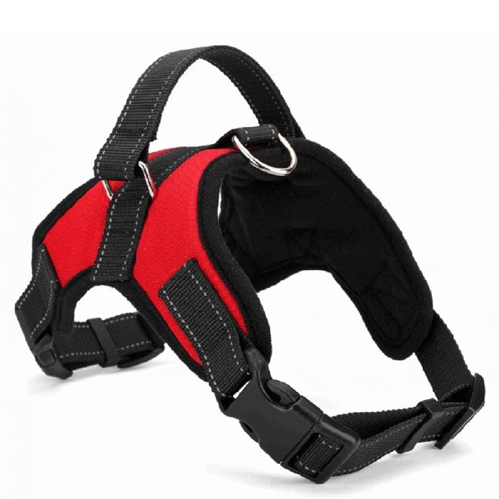 Hundegeschirr COOPER Verstellbares Hundegeschirr Red / S