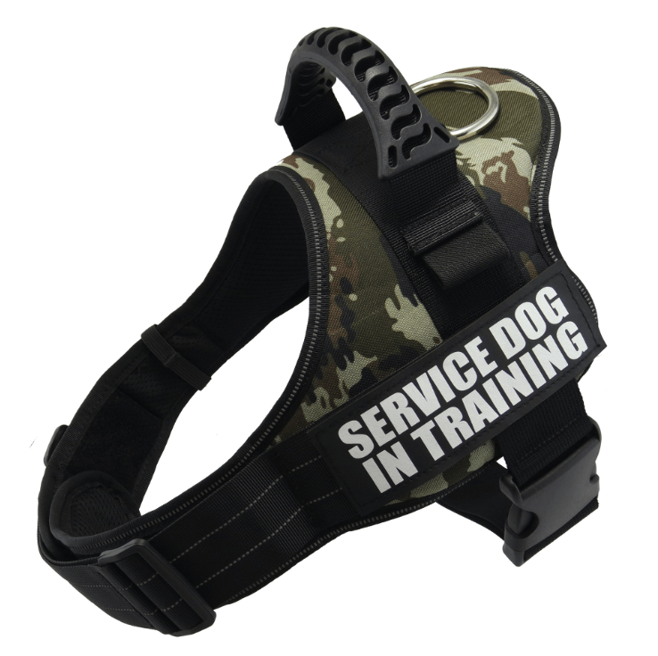 Hundegeschirr ROCKY Reflektierendes Geschirr für Hunde Army / XS