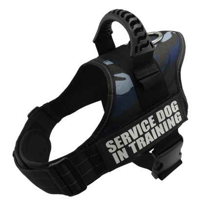 Hundegeschirr ROCKY Reflektierendes Geschirr für Hunde Blueblack / XS