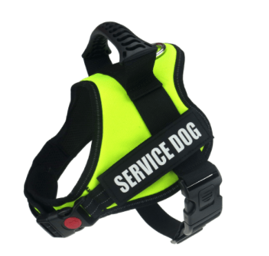 Hundegeschirr ROCKY Reflektierendes Geschirr für Hunde Fluorescent green / XS