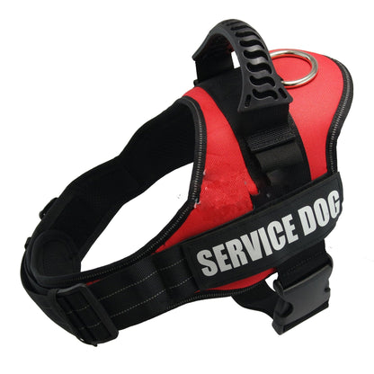 Hundegeschirr ROCKY Reflektierendes Geschirr für Hunde Red / XS