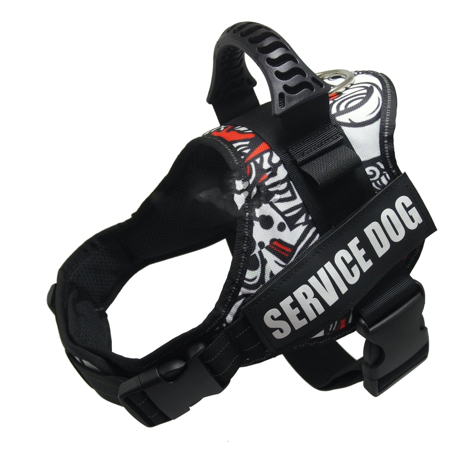 Hundegeschirr ROCKY Reflektierendes Geschirr für Hunde White / XS