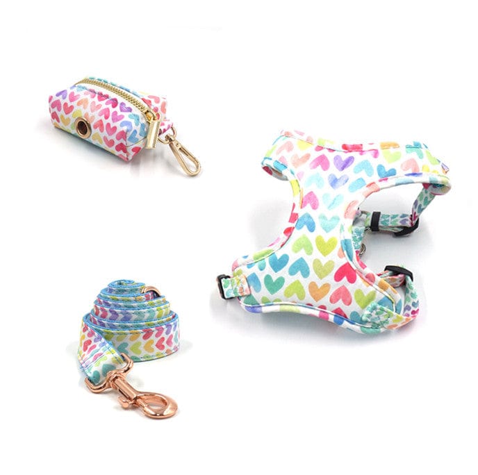 Hundegeschirr set LOVELY All-in-One Hundezubehör-Set A Set / S